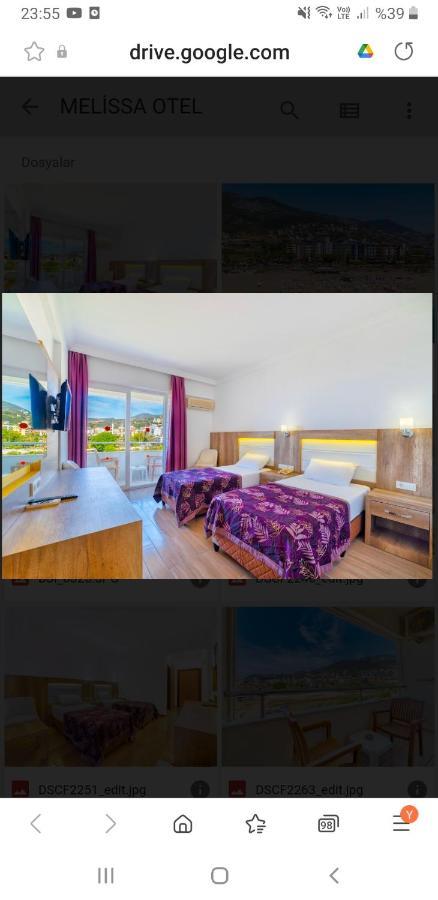 Kleopatra Melissa Hotel Alanya Luaran gambar